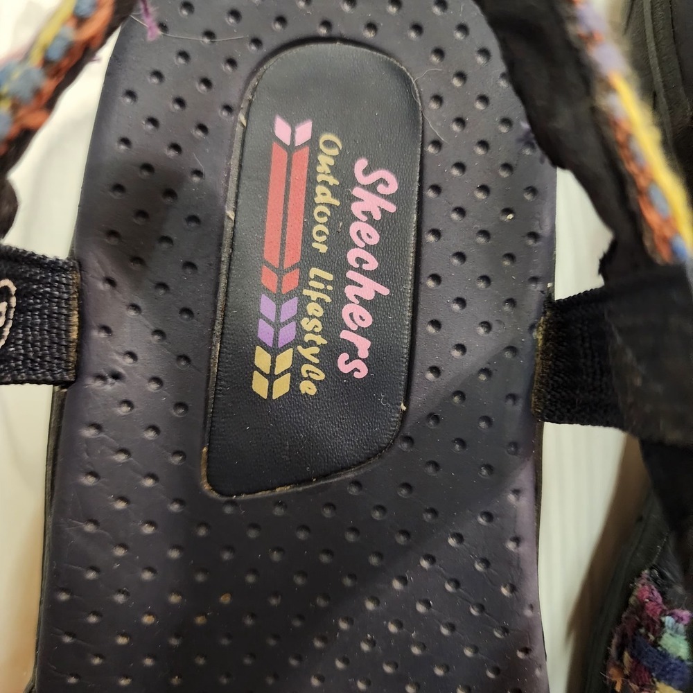 Skechers Comfort Walking Sandals Size 6 Outdoor Travel Adjustable Straps - Picture 12 of 15